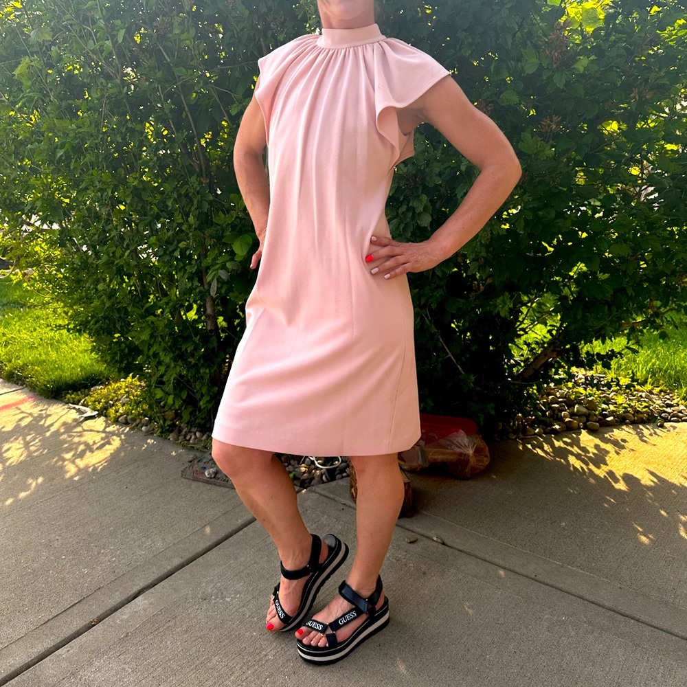 Calvin Kline woman’s baby pink dress.